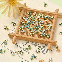 50 шт. латунные эмалированные подвески KK-CJ0001-83