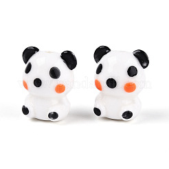 Фарфора ручной работы шарик нити PORC-N011-02A