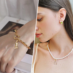 12шт 3 стиля латунные подвески с микропаве и кубическим цирконием&nbsp;KK-BBC0019-41