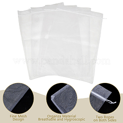 50 шт. мешочки из органзы с завязками&nbsp;ABAG-DR0001-11B