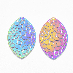 Ионное покрытие(ip) 201 нержавеющая сталь филигранные большие подвески&nbsp;X-STAS-S108-99