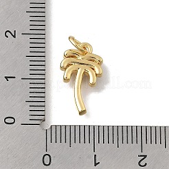 Латунные микропаве прозрачные подвески с фианитом&nbsp;KK-D431-054G