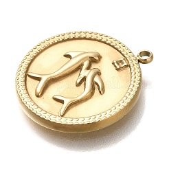 Ионное покрытие (ip) 304 нержавеющая сталь подвеска со стразами STAS-P371-106G