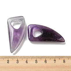 Подвески из натурального аметиста &nbsp;G-M417-03E