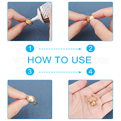 18 шт. 6 фурнитуры для манжет из нержавеющей стали 201 STAS-BC0003-42