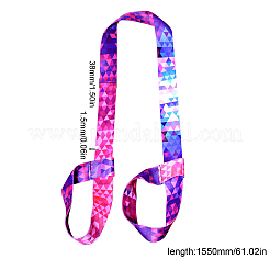 2 шт. полиэстеровый ремень для коврика для йоги&nbsp;AJEW-GF0003-47