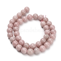 Натуральный розовый опал бусы пряди G-Z110-C03-10mm