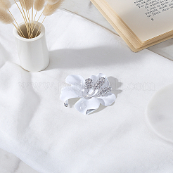 1 шт. брошь-булавка в виде цветка со стразами&nbsp;JEWB-LP0006-09