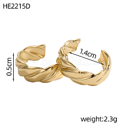 Серьги-манжеты из нержавеющей стали 304&nbsp;STAS-OY011-48G