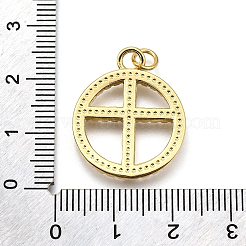 Стойки обшивки латунь микро проложить Циркон подвеску KK-K401-88G