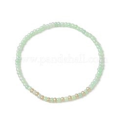 8 шт. эластичный браслет из стеклянного бисера для женщин&nbsp;BJEW-JB13375