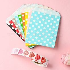 45 шт. 9-х цветные крафт-бумажные пакеты CARB-FS0001-01