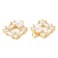 Стойки обшивки латунь микро проложить Циркон подвеску&nbsp;KK-A185-27G