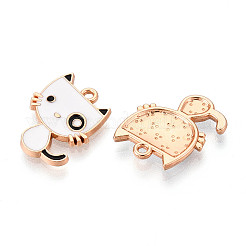 Подвески из сплава и эмали&nbsp;ENAM-T021-35B-G