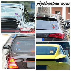 ПВХ мультфильм бинты самоклеящиеся автомобильные наклейки STIC-WH0004-13