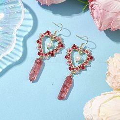 Серьги-подвески из нержавеющей стали 304&nbsp;EJEW-MZ00195