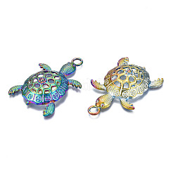 Большие подвески из сплава цвета радуги PALLOY-N156-194