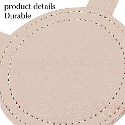 Подвесная корзина из искусственной кожи HJEW-WH0011-60