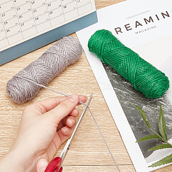 2 рулон джутового шнура 2 цветов OCOR-AR0001-05