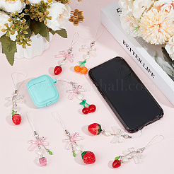 Мобильные ремни из смолы и акрила HJEW-BC00031