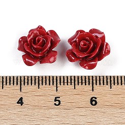 Резные бусины из синтетического коралла&nbsp;CORA-M001-06C