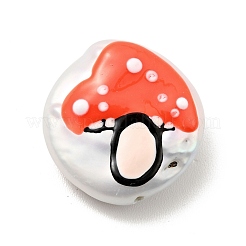 Осенняя тема природная культура пресноводный жемчуг бусы PEAR-E015-04