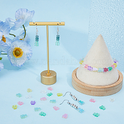 150шт 6 цвета прозрачные гальванические стеклянные бусины нити GLAA-FH0001-76