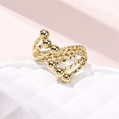 Кольца-манжеты из нержавеющей стали 304 для женщин&nbsp;RJEW-B136-02G