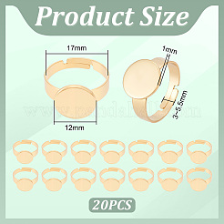 Регулируемые кольца для пальцев из нержавеющей стали 304&nbsp;STAS-UN0018-29G