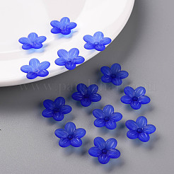 Матовые акриловые колпачки из бисера MACR-S371-08A-751