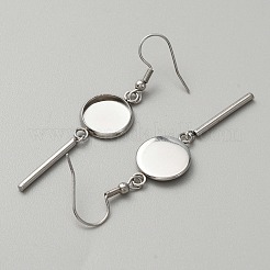 Крючки для сережек из нержавеющей стали 314 STAS-WH0046-01B