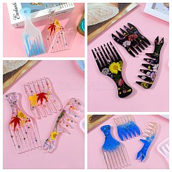 Гребень силиконовая форма&nbsp;DIY-F060-04