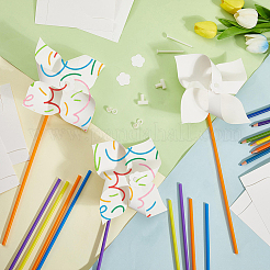 Бумага и пвх пустые самодельные вертушки поделки для детей искусство и ремесло&nbsp;FIND-CP0003-26A