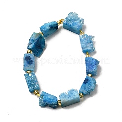 Гальванические натуральный druzy шарики агата стренг G-R012-A02-03