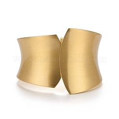 Браслет-манжета с широкими манжетами из сплава&nbsp;BJEW-K223-01MLG