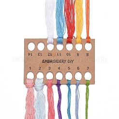 Тканая сетка/паутина своими руками с набором для вышивания узором из перьев DIY-O021-19A