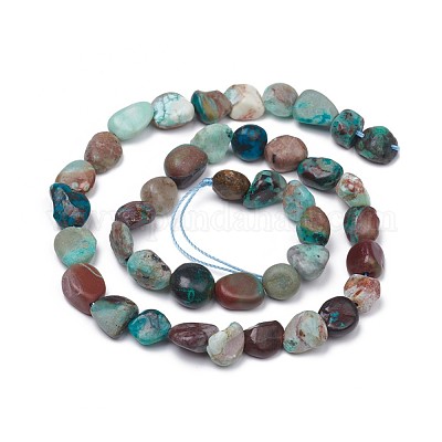 Природные хризоколлу бисер нитей X-G-L493-61-1