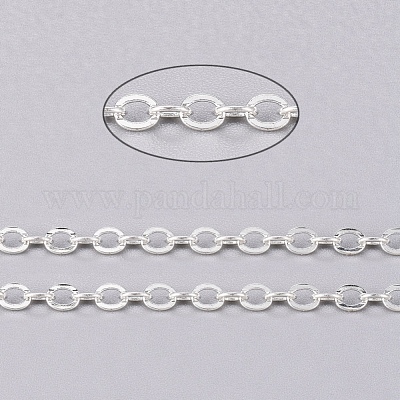 Латунные плоские овальные кабельные цепи CHC025Y-S-1