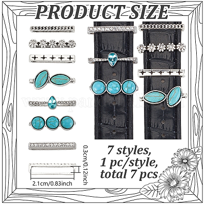 2 комплект из 2-х видов застежек для часов из сплава FIND-GO0002-90-1