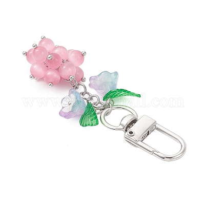 Круглые подвески кошачий глаз украшения HJEW-JM04199-1