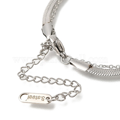 201 двухслойная цепочка-змейка из нержавеющей стали STAS-B076-04P-1