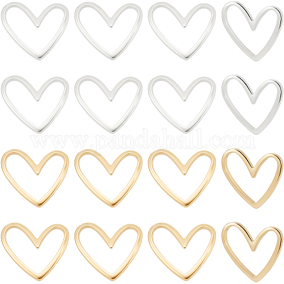 60 шт. 2-х цветные латунные соединительные кольца&nbsp;FIND-BBC0004-77-1