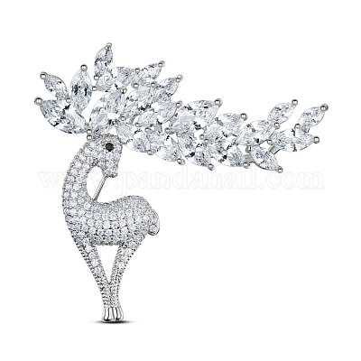 Латуни брошь JBR047A-1