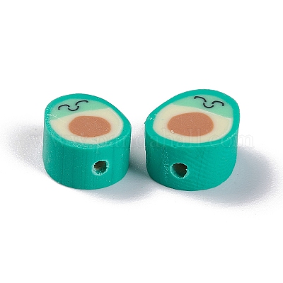 Бусины из полимерной глины  CLAY-E002-11-1