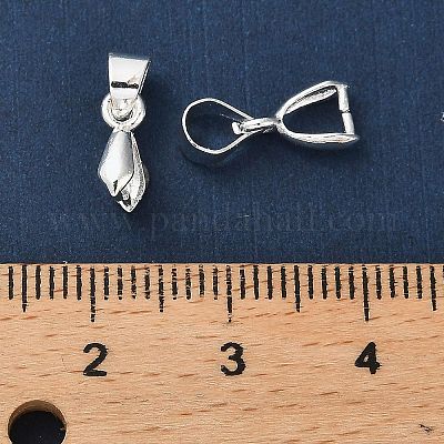 Латунные держатели кулонов с покрытием стойки KK-R211-06S-1