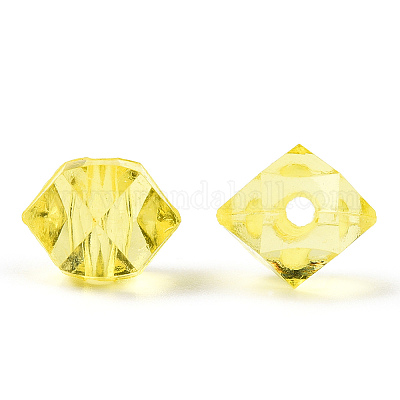 Прозрачные акриловые бусины TACR-S154-15B-85-1