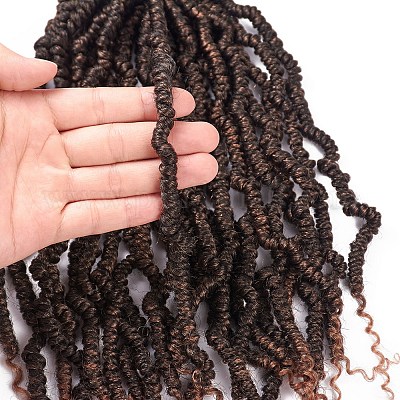 Вязание крючком волос&nbsp;LS-OHAR-G005-03B-1