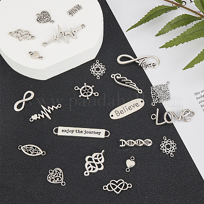 Соединители из цинкового сплава в тибетском стиле PALLOY-SC0003-03AS-1