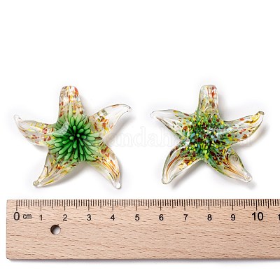 Подвески лэмпворк ручной работы LAMP-S072-B-1