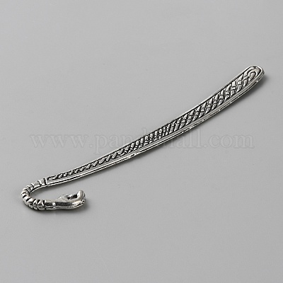 Закладки из сплава в тибетском стиле с отверстиями FIND-WH0260-02C-AS-1